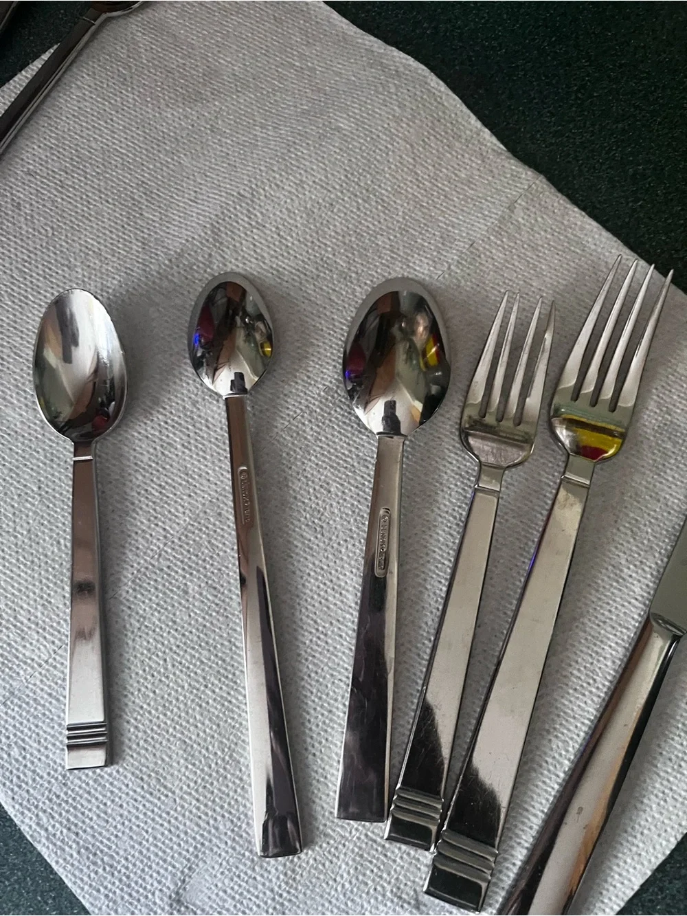 Lenox 18/10 Silver-Tone Stainless Flatware Set of 6